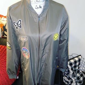 Romeo + Juliet size L army green jacket worn twice